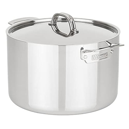 Viking Culinary 3-Ply Stainless Steel Stock Pot