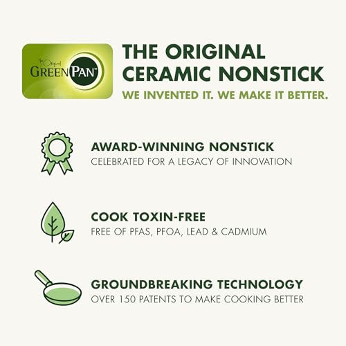 GreenPan Reserve Hard Anodized Healthy Ceramic Nonstick Cookware