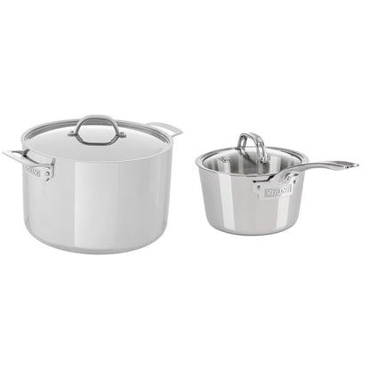 Viking Culinary 3-Ply Stainless Steel Stock Pot