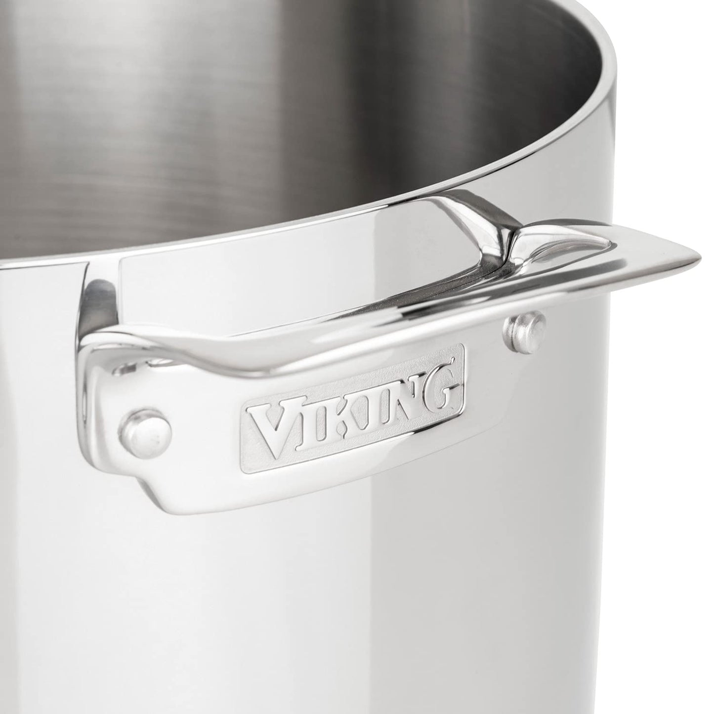 Viking Culinary 3-Ply Stainless Steel Stock Pot