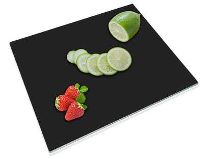 JAMBALAY Tempered Glass Cutting Board