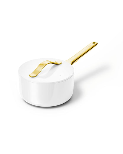 Caraway Nonstick Ceramic Sauce Pan with Lid