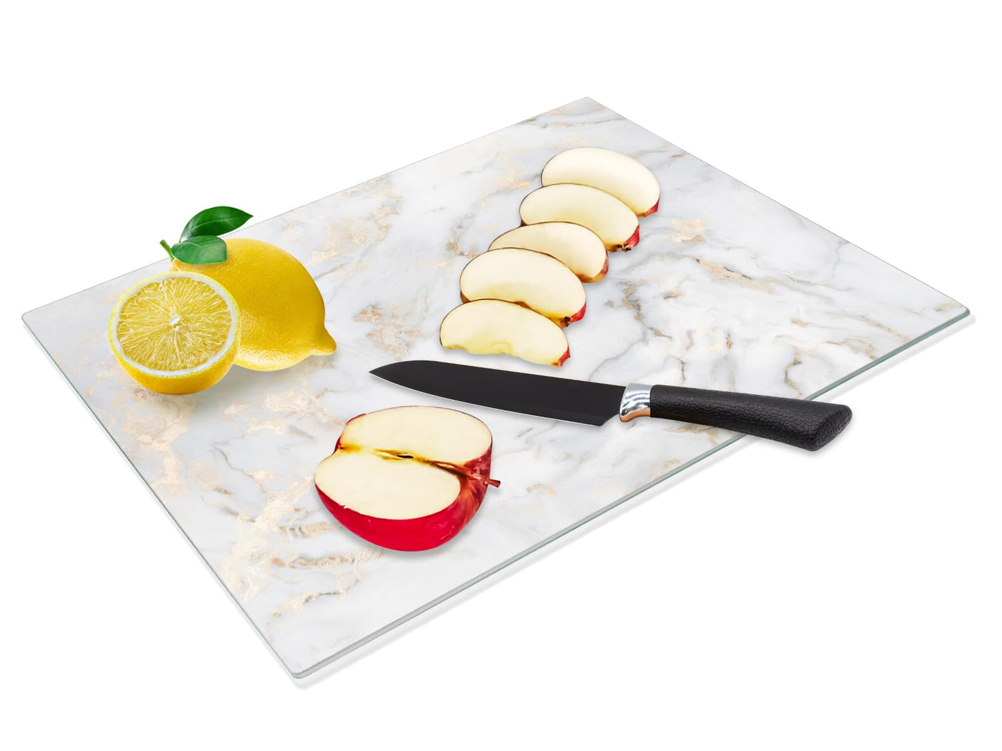 JAMBALAY Tempered Glass Cutting Board