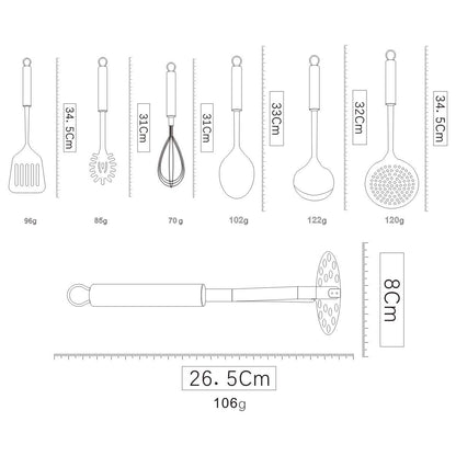 Berglander Cooking Stainless Steel Utensil Set