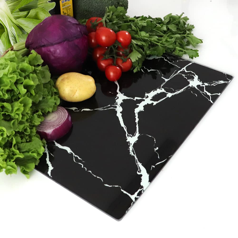 JAMBALAY Tempered Glass Cutting Board