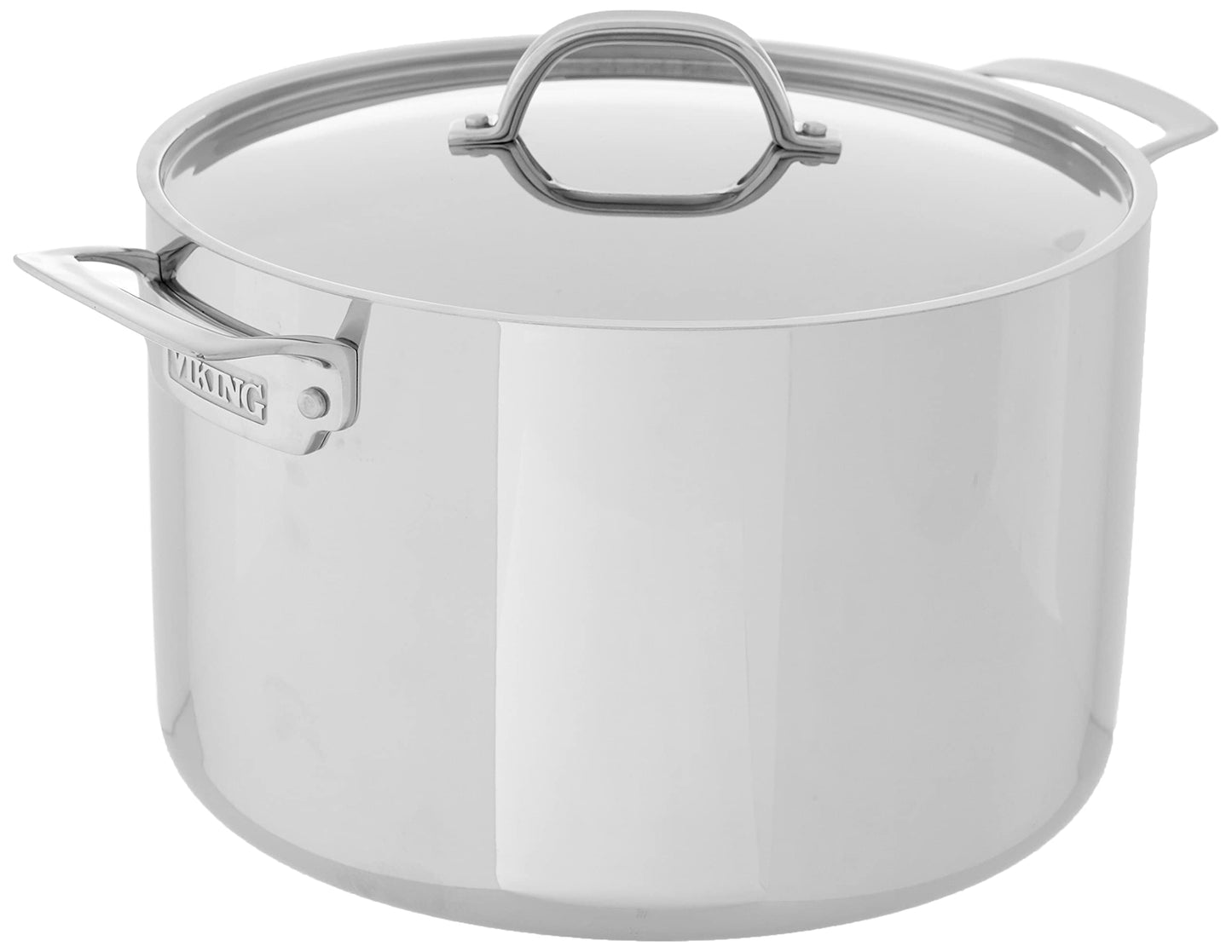 Viking Culinary 3-Ply Stainless Steel Stock Pot