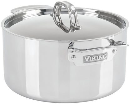 Viking Culinary 3-Ply Stainless Steel Stock Pot