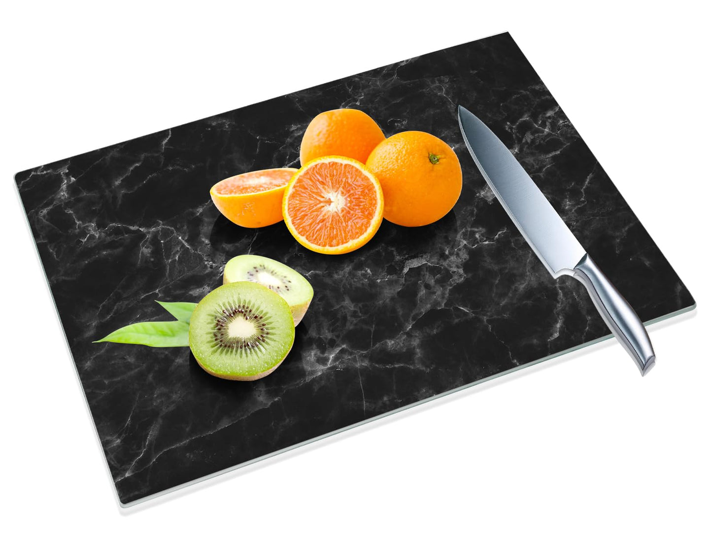 JAMBALAY Tempered Glass Cutting Board