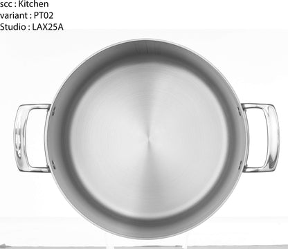 Viking Culinary 3-Ply Stainless Steel Stock Pot