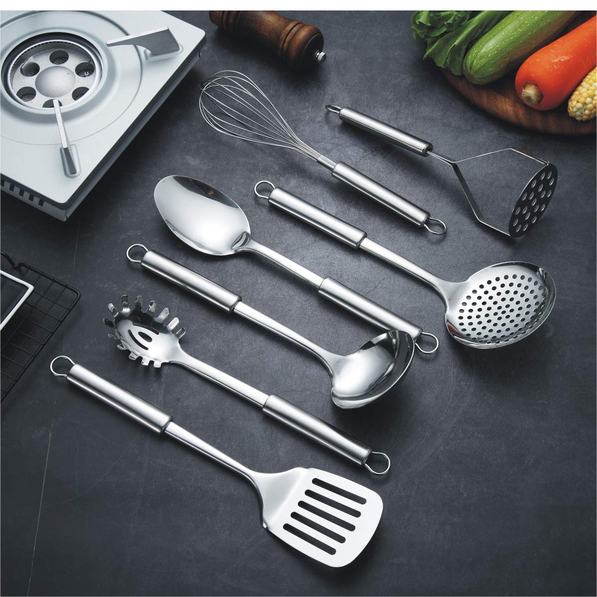 Berglander Cooking Stainless Steel Utensil Set