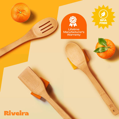 Riveira Bamboo Wooden Spoons