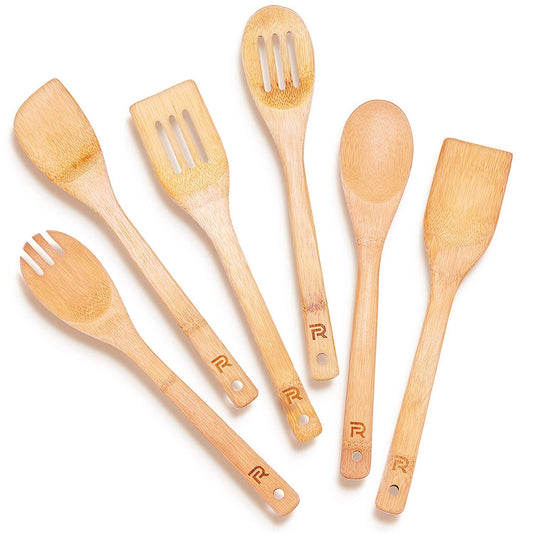 Riveira Bamboo Wooden Spoons