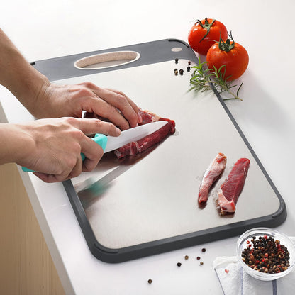 Cutting Board Double Sided, Stainless Steel