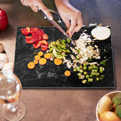 JAMBALAY Tempered Glass Cutting Board