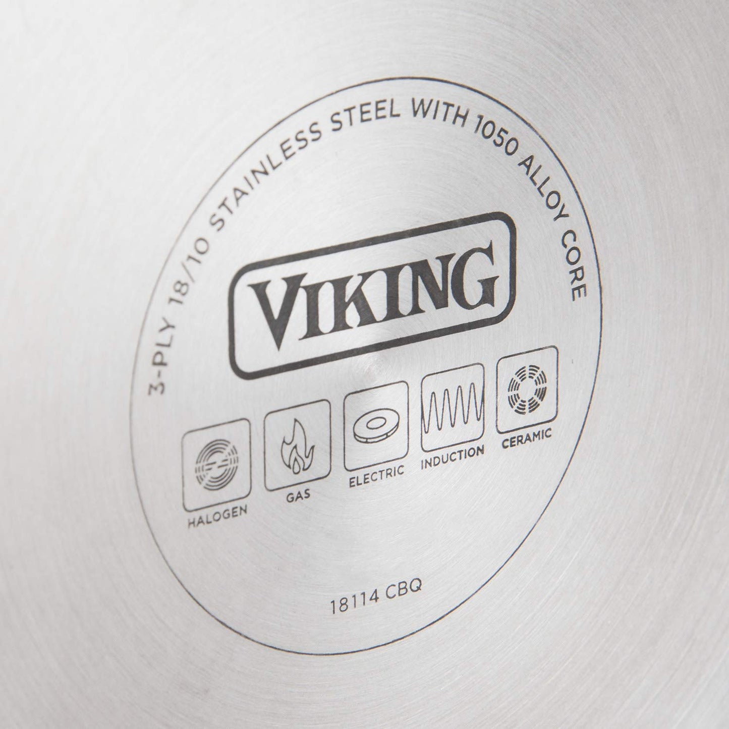 Viking Culinary 3-Ply Stainless Steel Stock Pot