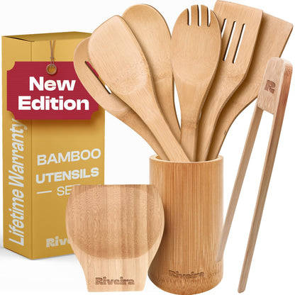 Riveira Bamboo Wooden Spoons