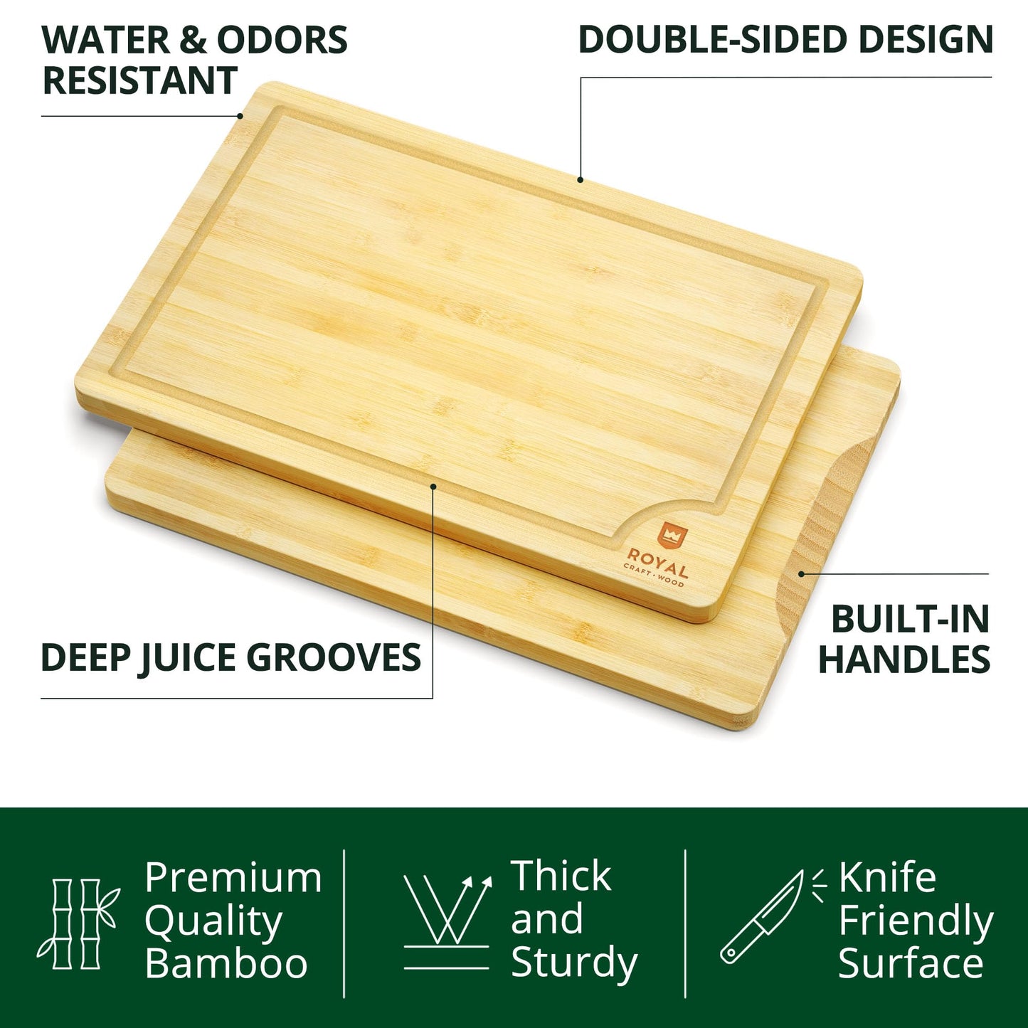 Bamboo Wooden Cutting Boards