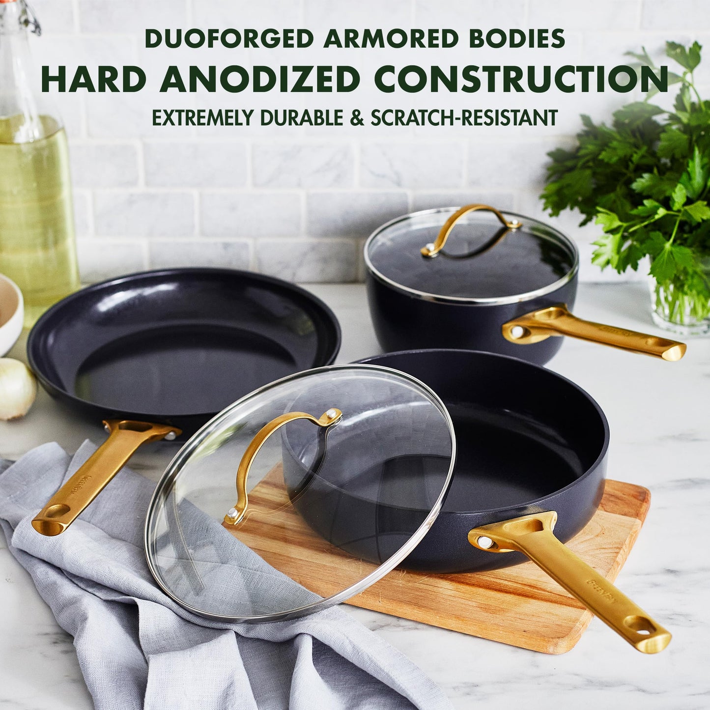 GreenPan Reserve Hard Anodized Healthy Ceramic Nonstick Cookware